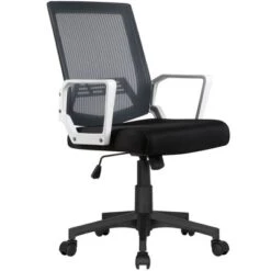 Yaheetech Adjustable Mid-Back Office Chair Computer Chair With Wheels -Furniture Sale Store GUEST 92836098 f69f 47f0 aa2d 8f2f1a15d4d9