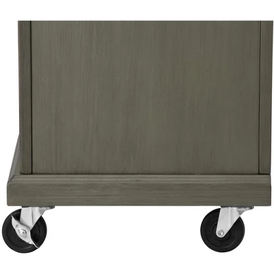 Glenwillow Home Kitchen Cart With Locking Casters 8 Glenwillow Home Kitchen Cart With Locking Casters - Image 8