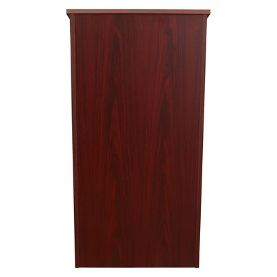 Full Floor Lectern Lecture Podium Mahogany - Hampden Furnishings 4 Full Floor Lectern Lecture Podium Mahogany - Hampden Furnishings - Image 4