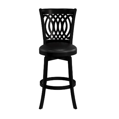 30" Van Draus Swivel Barstool Metal/Black - Hillsdale Furniture 2 30" Van Draus Swivel Barstool Metal/Black - Hillsdale Furniture - Image 2