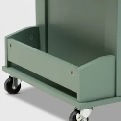 Dorthy Two-Tone Wood Kitchen Cart Green/Natural - Baxton Studio -Furniture Sale Store GUEST 956ec138 1760 4f29 9e74 2a1fa43eaf69
