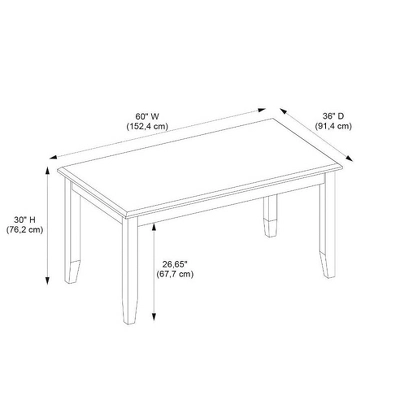 Emma Dining Table - Powell Company 9 Emma Dining Table - Powell Company - Image 9