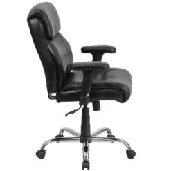 Flash Furniture HERCULES Series Big & Tall 400 Lb. Rated Swivel Ergonomic Task Office Chair With Clean Line Stitching And Adjustable Arms -Furniture Sale Store GUEST 9802cec6 71fc 473b a1d1 99b250353bdf