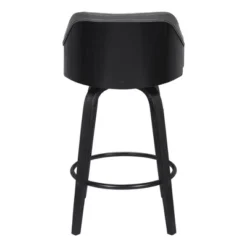 26" Alec Counter Height Swivel Barstool - Armen Living
