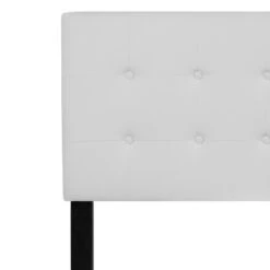 Emma And Oliver Button Tufted Upholstered Queen Size Headboard In White Vinyl 9 Emma And Oliver Button Tufted Upholstered Queen Size Headboard In White Vinyl -Furniture Sale Store GUEST 998063a4 a09a 4e2d 8e6b 6cb2fc7b43cb