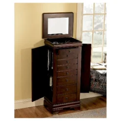 Josette Jewelry Armoire Cherry - Powell Company -Furniture Sale Store GUEST 9b543b78 e876 4ba2 b1ba eddbef8b4f44