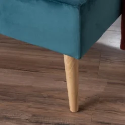 Omry New Velvet Ottoman - Dark Teal - Christopher Knight Home -Furniture Sale Store GUEST 9b574f76 4b17 4c0f 8769 4569fc9fcb11