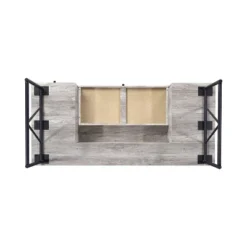 Coaster Home Furniture Analiese Industrial 4 Drawer Home Office Writing Desk, Grey Driftwood Finish -Furniture Sale Store GUEST 9b868d63 8b4c 44e7 89f2 2e158ad9fd8e