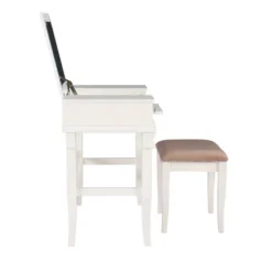 Adler Vanity Set White - Linon 20 Adler Vanity Set White - Linon -Furniture Sale Store GUEST 9c241c2c 227a 48c1 b663 1a8e29b8da45