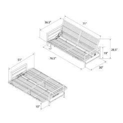 Max Metal Futon Frame Black - Room & Joy 21 Max Metal Futon Frame Black - Room & Joy -Furniture Sale Store GUEST 9c5f76a1 c9fb 40f2 99b8 eaf8989bfcf1