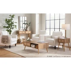 Wendy Arm Chair Polyester/Wood - LumiSource -Furniture Sale Store GUEST 9c7aadf7 fa1c 42a2 9a02 45892be1641b