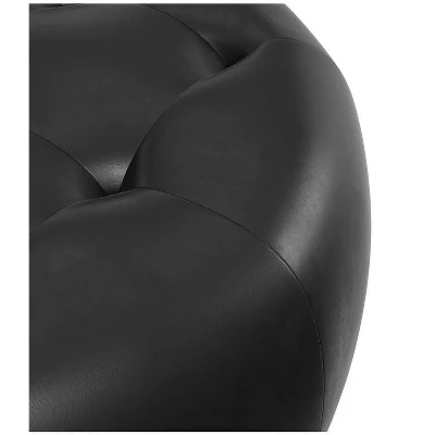 Inmod Willow Ottoman Black 1 Inmod Willow Ottoman Black