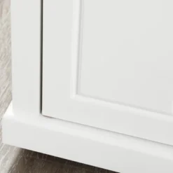 HOMCOM Rolling Kitchen Island Cart, Portable Serving Trolley Table With Drawer, Adjustable Shelf And 2 Towel Racks, Cream White 9 HOMCOM Rolling Kitchen Island Cart, Portable Serving Trolley Table With Drawer, Adjustable Shelf And 2 Towel Racks, Cream White -Furniture Sale Store GUEST 9e3ee121 c707 497a 9be8 b2d09217ef33