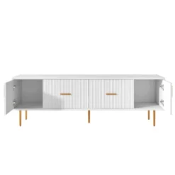 Modern TV Stand For TVs Up To 75'' With 5 Champagne Legs-ModernLuxe -Furniture Sale Store GUEST 9e6c2eb4 cb09 4f20 b539 ae1f8ccf39bf