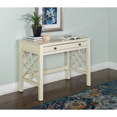 Whitley Antique Desk White - Linon 7 Whitley Antique Desk White - Linon - Image 7