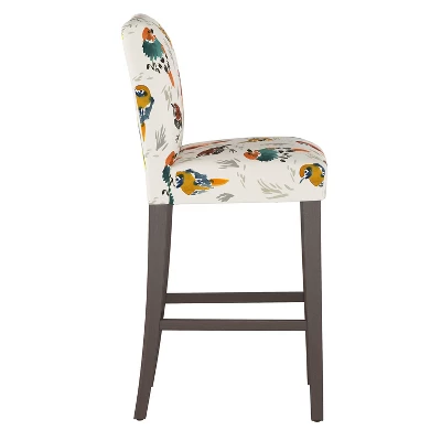 Hendrix Bar Stool In Patterns - Skyline Furniture 2 Hendrix Bar Stool In Patterns - Skyline Furniture - Image 2