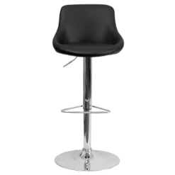 Flash Furniture Contemporary Vinyl Bucket Seat Adjustable Height Barstool With Chrome Base -Furniture Sale Store GUEST 9f196f54 ecf9 436d b154 142ee172c0c5