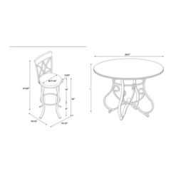 5pc Carter Counter Dining Set - Powell Company -Furniture Sale Store GUEST a0cbbdad e923 4a86 adbe d4fae8a027b1