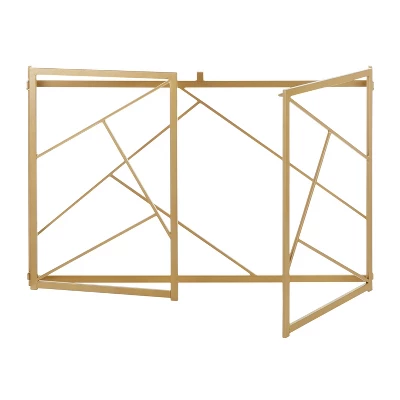 Folia Writing Desk Gold/White - LumiSource 7 Folia Writing Desk Gold/White - LumiSource - Image 7