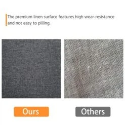 Yaheetech Modern Loveseat Sofa Couch 2-Seater Linen Fabric Upholstery Sofa Couch-Gray 12 Yaheetech Modern Loveseat Sofa Couch 2-Seater Linen Fabric Upholstery Sofa Couch-Gray -Furniture Sale Store GUEST a206b161 960e 4770 9f80 30bbe249ab42