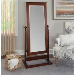 Chiara Cheval Mirror/Jewelry Wardrobe Walnut - Powell Company -Furniture Sale Store GUEST a215a97f d5b6 49c3 abcc 5ab36252ba31