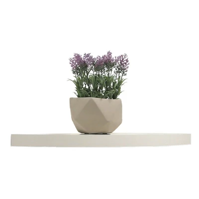 18" X 18" Floating Corner Shelf Wall Mounted - InPlace 2 18" X 18" Floating Corner Shelf Wall Mounted - InPlace - Image 2