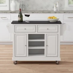 Glenwillow Home Kitchen Cart With Locking Casters 38 Glenwillow Home Kitchen Cart With Locking Casters -Furniture Sale Store GUEST a26870a4 ea45 45e4 bf2f 3234a88e5166