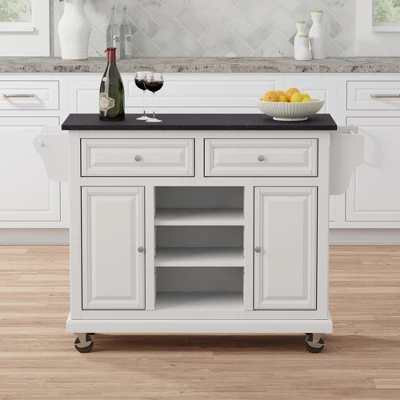 Glenwillow Home Kitchen Cart With Locking Casters 19 Glenwillow Home Kitchen Cart With Locking Casters - Image 19