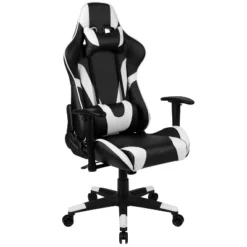 Flash Furniture Gaming Desk And Reclining Gaming Chair Set With Cup Holder, Headphone Hook & 2 Wire Management Holes -Furniture Sale Store GUEST a30a4efb 7d06 41cb a045 9c47ade99957