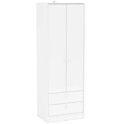 Denmark 2 Door And 2 Drawer Wardrobe - Polifurniture -Furniture Sale Store GUEST a32f5cc4 e417 49c2 bdee 848e4f54946c