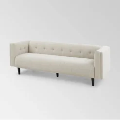 Ludwig Mid Century Modern Upholstered Tufted Sofa - Christopher Knight Home -Furniture Sale Store GUEST a54364e0 d2a6 4668 b19a 11a62b6f23a6