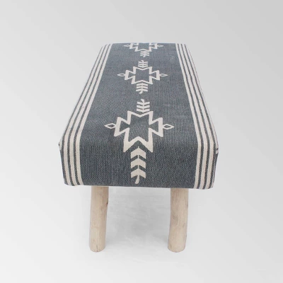 Laveta Boho Rectangular Bench - Christopher Knight Home 2 Laveta Boho Rectangular Bench - Christopher Knight Home - Image 2