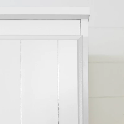 Farnel Wardrobe Armoire Pure White - South Shore 5 Farnel Wardrobe Armoire Pure White - South Shore - Image 5