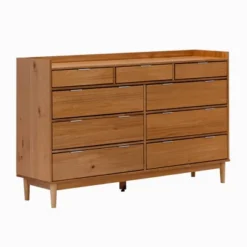 Mid-Century Modern Solid Wood 9 Drawer Horizontal Dresser - Saracina Home -Furniture Sale Store GUEST a5d5644c 70fb 4098 a150 33db6395ee8f