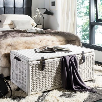 Happimess Caden Wicker Storage Trunk 11 Happimess Caden Wicker Storage Trunk - Image 11