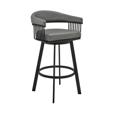 30" Bronson Barstool - Armen Living 11 30" Bronson Barstool - Armen Living - Image 11