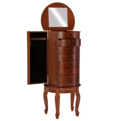Raine Jewelry Armoire Cherry - Powell Company 15 Raine Jewelry Armoire Cherry - Powell Company -Furniture Sale Store GUEST a9feb682 8f21 4e6b 80cc 15336bcad704
