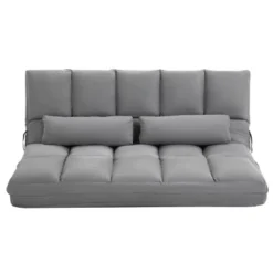 HOMCOM Convertible Floor Sofa Chair, Folding Couch Bed, Guest Chaise Lounge With 2 Pillows, Adjustable Backrest And Headrest 14 HOMCOM Convertible Floor Sofa Chair, Folding Couch Bed, Guest Chaise Lounge With 2 Pillows, Adjustable Backrest And Headrest -Furniture Sale Store GUEST aab38f0d 752b 4ae4 af23 d5492999cae5