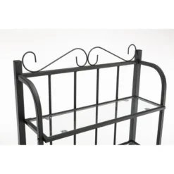 Praha Bakers Rack Black - Boraam -Furniture Sale Store GUEST aad5a272 2bc9 4b27 b96c 606c49fc4bcb