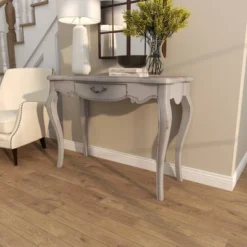 Farmhouse Vintage Console Table White - Olivia & May -Furniture Sale Store GUEST ab28711d 4054 42b1 a5a5 89da037cd175
