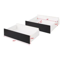 Set Of 2 Select Storage Drawers On Wheels - Prepac -Furniture Sale Store GUEST ab61db3e 4f40 42c3 aade b5414e63d18d