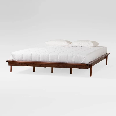 Boho Solid Wood King Platform Bed - Saracina Home 15 Boho Solid Wood King Platform Bed - Saracina Home - Image 15