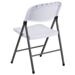Flash Furniture 2 Pack HERCULES Series 330 Lb. Capacity Plastic Folding Chair With Charcoal Frame -Furniture Sale Store GUEST ae7f65ca eaf6 469e 9676 231cd0a78e26