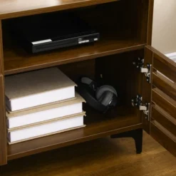 HOMCOM TV Cabinet Stand For TVs Up To 65", Entertainment Center With Drawer, Doors, And Storage Shelves For Living Room, Bedroom -Furniture Sale Store GUEST aeb8fef5 fb1f 4dba 8a8f 04cc529248f8