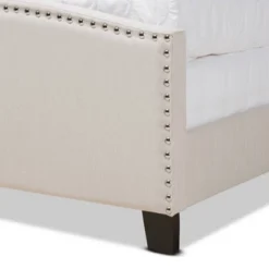 Morgan Fabric Upholstered Panel Bed - Baxton Studio -Furniture Sale Store GUEST af44d488 b120 42e1 998c 81eefb4c4094