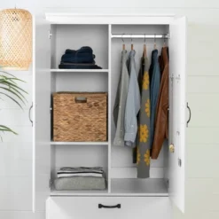 Farnel Wardrobe Armoire Pure White - South Shore 14 Farnel Wardrobe Armoire Pure White - South Shore -Furniture Sale Store GUEST af7319e1 c380 4133 acb2 0d9dad9b7716