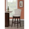 Edenwood Swivel Counter Height Barstool Cream - Hillsdale Furniture