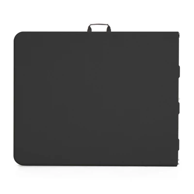 Plastic Development Group Durable 6 Foot Folding Multipurpose Banquet Table With Secure Base For Indoor And Outdoor Events, Black 3 Plastic Development Group Durable 6 Foot Folding Multipurpose Banquet Table With Secure Base For Indoor And Outdoor Events, Black - Image 3