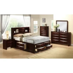 3pc King Madison Storage Bedroom Set Espresso Brown - Picket House Furnishings -Furniture Sale Store GUEST b180a7c0 d128 473f b117 fca392bdbf0b