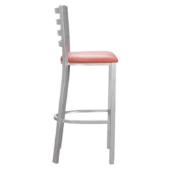 2pc Baxter Metal Barstools Silver/Peach - Linon -Furniture Sale Store GUEST b206f354 aa61 4a2f aaa5 614a4c28eaf2